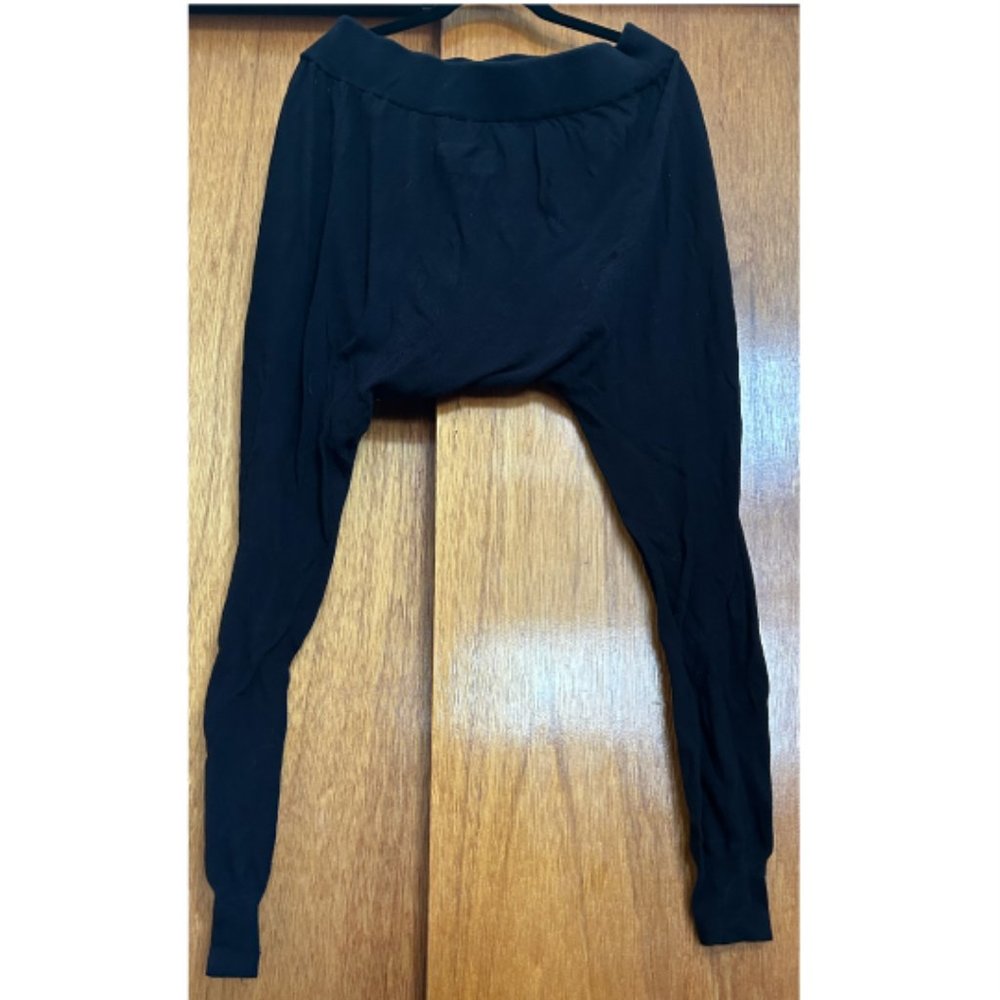 COPY - ALLSAINTS LIGHTWEIGHT KNIT DHOTI PANTS/LEGGINGS